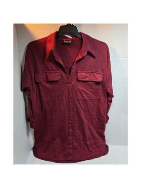 Women's Basically Me Red Tunic Top M/L